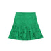 Color-Women Clothing Embroidered Laminated Decoration Green Skirt-Fancey Boutique