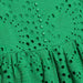 Color-Women Clothing Embroidered Laminated Decoration Green Skirt-Fancey Boutique