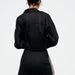 Color-Women Clothing High Waist Side Pleated Hem Irregular Asymmetric Faux Leather Skirt-Fancey Boutique