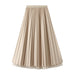 Color-Double Sided Pleated Skirt Gauze Skirt Autumn Winter A Line Skirt Belly Covering Skirt-Fancey Boutique
