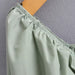 Color-Women Autumn Satin Square Collar Long Sleeve Shirt-Fancey Boutique