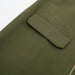 Color-Summer Wind Women Army Green Zipper Tooling Skirt-Fancey Boutique