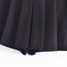 Color-Summer Wind Women Black Casual Wide Pleated Pantskirt-Fancey Boutique