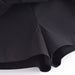 Color-Summer Wind Women Black Casual Wide Pleated Pantskirt-Fancey Boutique