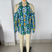 Color-Multi-Women Spring Printed Shirt Long Sleeve Top-Fancey Boutique