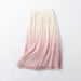 Color-Pink-Elegant Graceful Gradient Color Pleated Skirt Spring Summer Light Luxury High Waist A line Skirt-Fancey Boutique