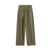 Color-Summer Blend Pleated Wide Mop Trousers Wide Leg Pants Women-Fancey Boutique