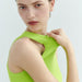 Color-Korean Simple Solid Color Round Neck Top Elegant Women Clothing Spring Arrival Slim Fit Short Sweater-Fancey Boutique