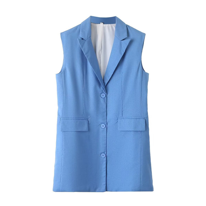 Color-Women Clothing Summer Solid Color Vest-Fancey Boutique