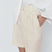 Color-Slim Fit Slimming High Waist Casual Shorts Wide Leg Half Pants Spring Summer-Fancey Boutique