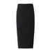 Color-High Waist Slimming Knot Split A line Sheath Skirt-Fancey Boutique