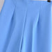 Color-Summer Women Clothing Street Casual High Waist Wide Leg Pants-Fancey Boutique