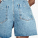 Color-Summer Women Retro Slim High Waist Denim Shorts-Fancey Boutique