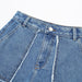 Color-Summer Women Retro Slim High Waist Denim Shorts-Fancey Boutique