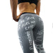 Color-Letters Printed Sexy Fitness Leggings Sports Yoga Pants-Fancey Boutique