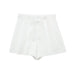 Color-Summer Women Clothing Linen Blended Slim Vest Casual Shorts-Fancey Boutique