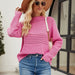 Color-Autumn Winter Pullover Sweater Pit Striped Women Knitwear Sweater Women-Fancey Boutique