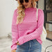 Color-Autumn Winter Pullover Sweater Pit Striped Women Knitwear Sweater Women-Fancey Boutique
