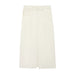 Color-Beige-Simple Denim Skirt Women Spring Slimming A line Skirt Women-Fancey Boutique