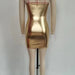 Color-Sexy Halter Backless Women Summer Golden Sheath Dress-Fancey Boutique