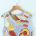Color-Summer Tassel Retro Vest Irregular Asymmetric Short Vest Women-Fancey Boutique