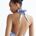 Color-Summer French Halter Backless Holiday Floral Print Dress-Fancey Boutique