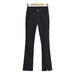 Color-Spring Elegant Black Slit Pants Retro High Waist Slimming Skinny Jeans Women-Fancey Boutique