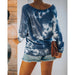 Color-Women Fashion Printed Round Neck Long Sleeved Casual Set-Fancey Boutique