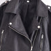 Color-Spring Women Clothing Zipper Ornament Motorcycle Leather Coat Black Leather Jacket Coat-Fancey Boutique