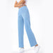 Color-Summer Multi Pocket Workwear Jeans Women Retro Trendy High Waist Slimming Straight Wide Leg Casual Pants-Fancey Boutique