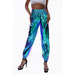 Color-Casual Sports Street Hip Hop Party Shiny Colorful Trousers Hologram Laser Loose Women Pants-Fancey Boutique