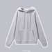 Color-Clothes-Flower Gray-Clothing Autumn Winter Brand Fleece Padded Hooded Solid Color Hoodie sets-Fancey Boutique