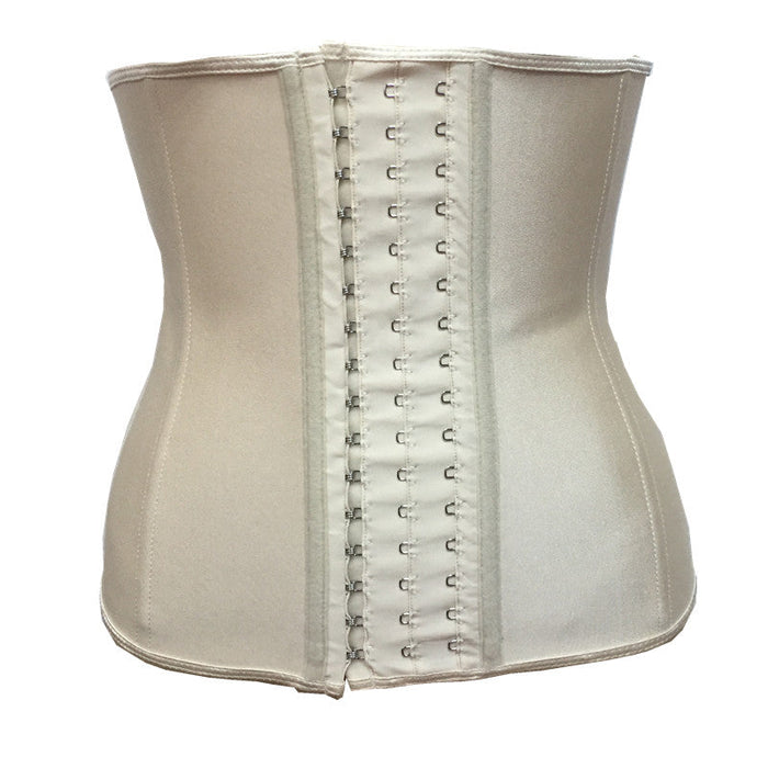 Color-Waist Trainer Belly Contracting Rubber Corset Three Layer Big Buckle Steel Rib Latex Body Shaping Latexcorset-Fancey Boutique