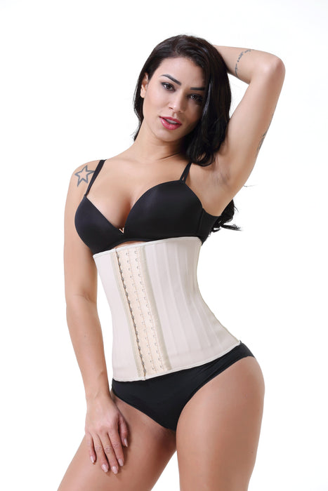 Color-Rubber Corset Glossy Latex Waist Shaping Clothes Women Belly Contracting Belly Band Latex-Fancey Boutique
