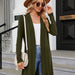 Color-Autumn Winter Solid Color Buttons Loose Long Sleeve Cardigan Knitted Coat Women-Fancey Boutique
