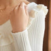 Color-Women Autumn and Winter New Elegant Lapel Wood ear Slim fit Sweater-Fancey Boutique