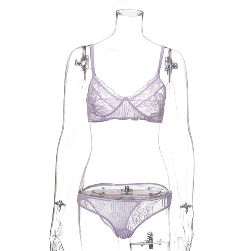 Color-Purple-Sexy Underwear Lace Sets Summer Arrival Lace Set-Fancey Boutique