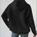 Color-Autumn Clothes Women Clothes Jacquard Hooded Lace Up Long Sleeve Sweater Knitted-Fancey Boutique