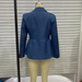 Color-Autumn Winter Personalized Blazer Blue Blazer-Fancey Boutique