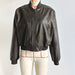 Color-Fall Women Clothing Faux Leather Bomber Jacket Coat-Fancey Boutique