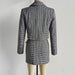 Color-Women Clothing French Casual Small Plaid Short Blazer Suit-Fancey Boutique