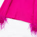 Color-Autumn Women Feather Decoration Straight Blazer-Fancey Boutique