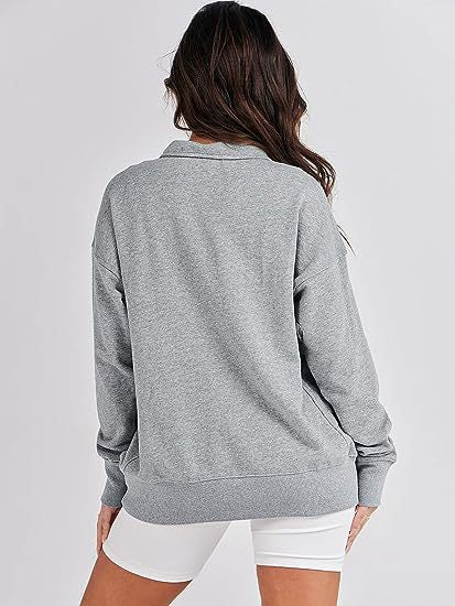 Color-Women Clothing Half Open Collar Fastener Decoration Patchwork Pocket Brushed Hoody-Fancey Boutique
