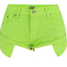 Color-Mustard Green-Women Clothing Low Waist Denim Shorts Decadent Loose Non-Elastic Curling Exposure Pocket Beach Pants Macaron Pink-Fancey Boutique