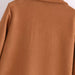Color-Women Clothing French Khaki Fleece Loose Lapels Cardigan Coat-Fancey Boutique