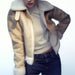 Color-Personality Street Trend Women Jacket Early Autumn Colorblock Zipper Coat-Fancey Boutique