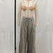 Color-Fall Women Clothing with Belt High Waist Trousers-Fancey Boutique