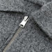 Color-Women Autumn Winter Polo Collar Pocket Casual Zipper Soft Tweed Jacket Coat-Fancey Boutique