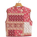 Color-Winter Women Printing Cotton Vest-Fancey Boutique