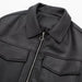 Color-Fall Women Clothing Casual Faux Leather Bomber Jacket Coat-Fancey Boutique